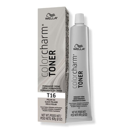 Wella Color Charm Creme Toner #T16 Polar Ice 2oz