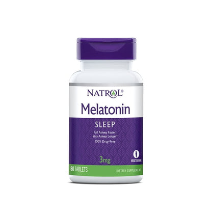 MELATONIN 3MG FD TAB 120 + 60 CT NAT TRU
