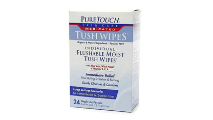 WIPES,TUSH,MED,FLUSHABLE