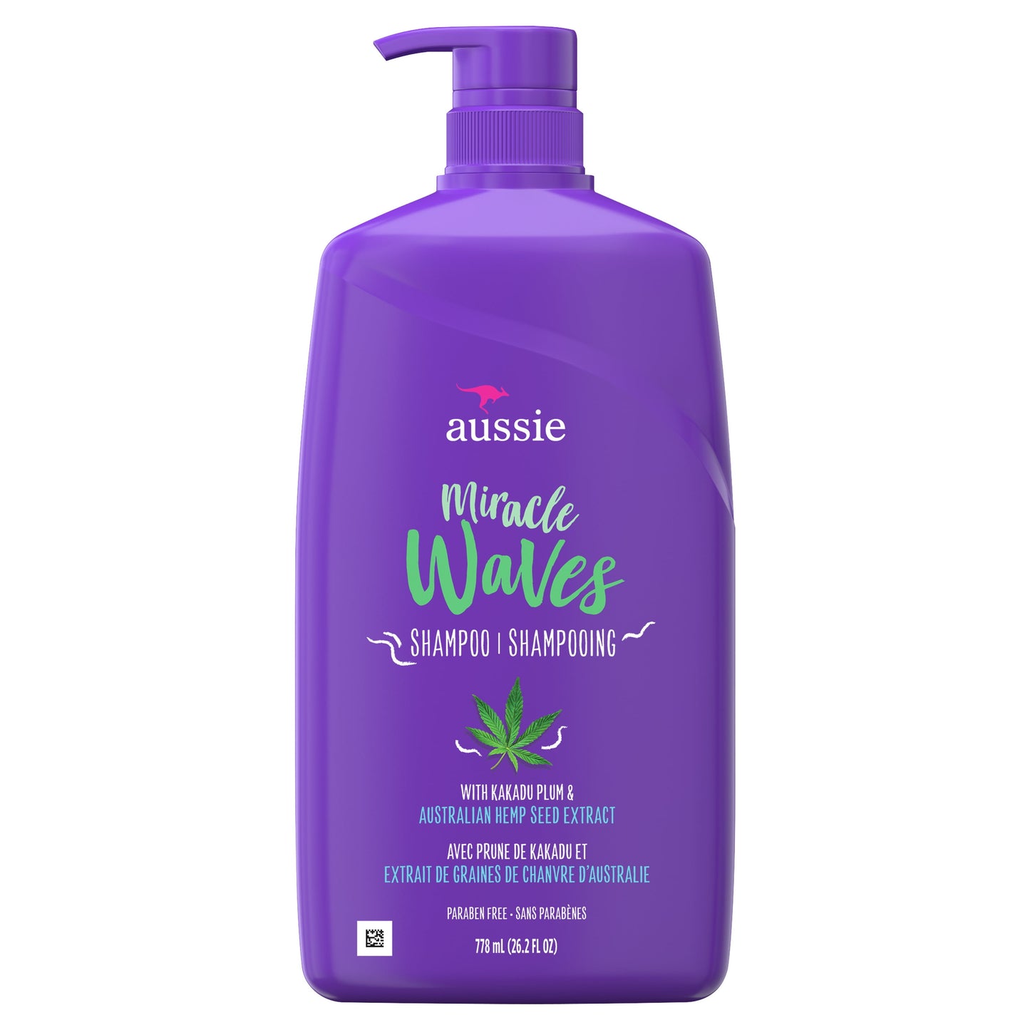 AUSSIE MIRACLE HEMP SHAMP 26.2Z
