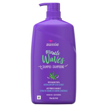 AUSSIE MIRACLE HEMP SHAMP 26.2Z