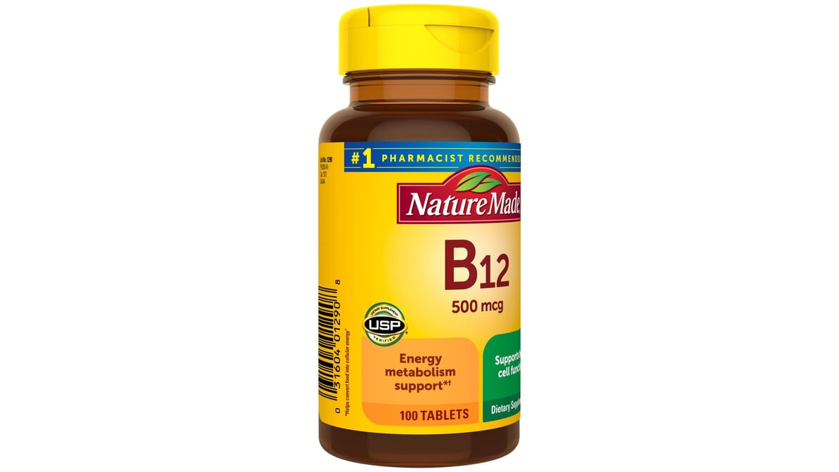 NM VITAMIN B-12 TB 500MCG 100