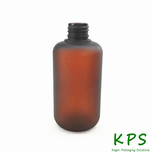 PLASTIC AMBER BT 200 3OZ