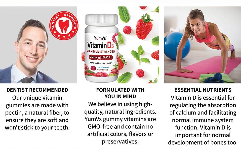 YUMV'S VITAMIN D,YUMMY BERRY