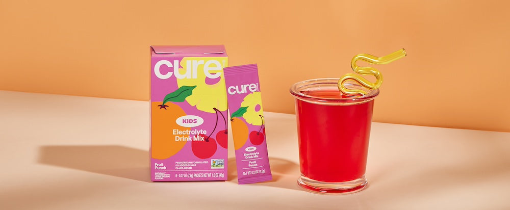 CURE HYDRATION KIDS,HYDRATE,PINK LMNADE