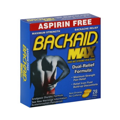 BACKAID TB 500-25MG 28 AS/F