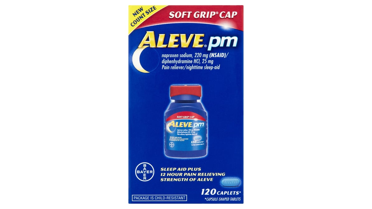 ALEVE PM TB 25-220MG80 EZCAP CPLT