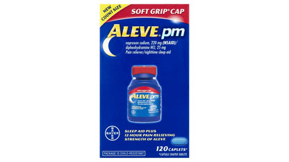 ALEVE PM TB 25-220MG80 EZCAP CPLT