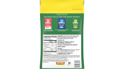 HALLS DEFN VIT C LZ 25 CITRUS SF