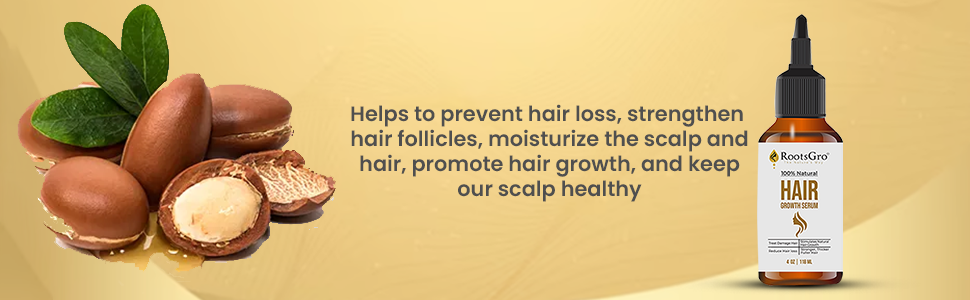 ROOTSGRO HAIR GROWTH SERUM 4 OZ
