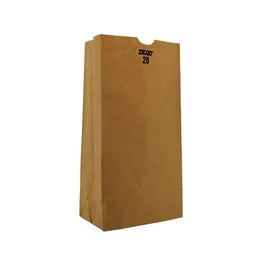 BAG PAPER AYP WHT 20LB 8X5.25X16 500