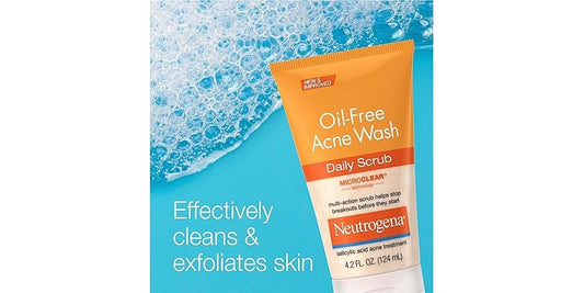 NEUTROGENA ACNE O/F SCRUB REGULAR 4.2OZ