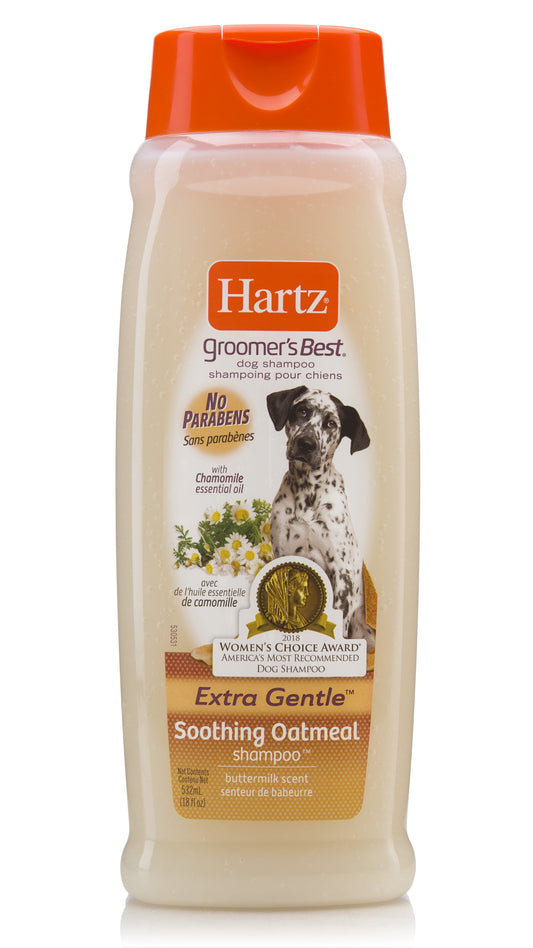 Hartz Groomer's Best Oatmeal Dog Shampoo, 18 oz