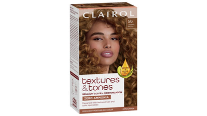 Clairol Text & Tone Kit #5G Caramel Brown