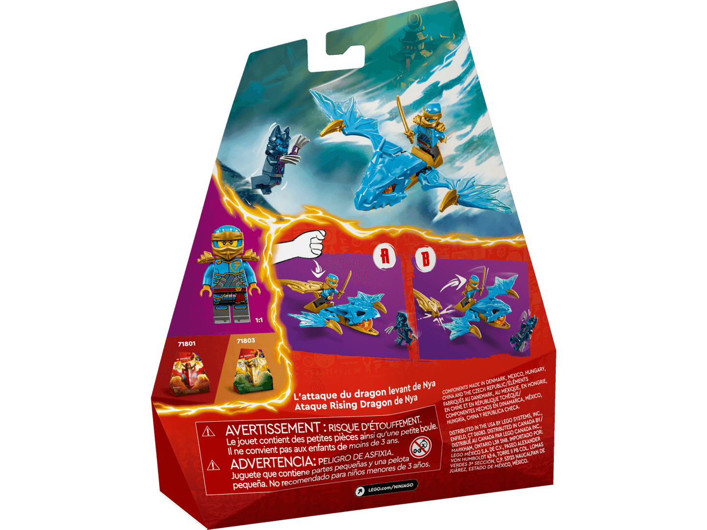 LEGO NYAS RISING DRAGON STRK DSHP