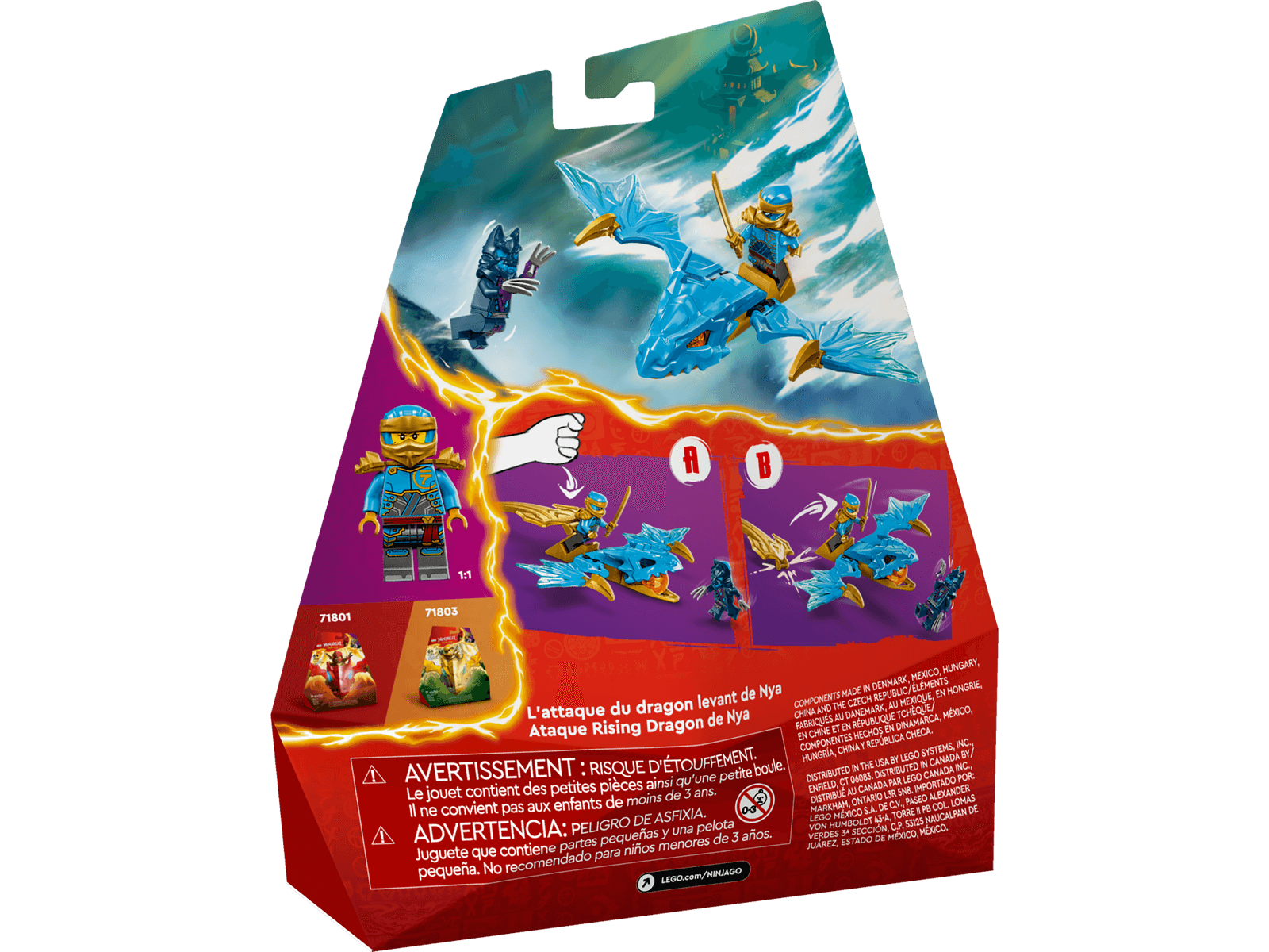 LEGO NYAS RISING DRAGON STRK DSHP