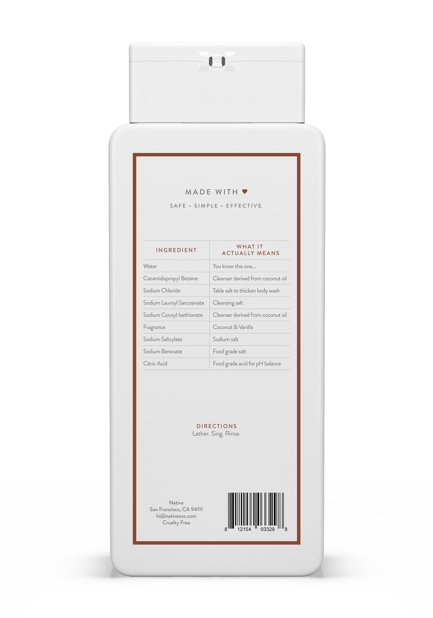 SHAMP&BODY WASH,CNUT PNPL