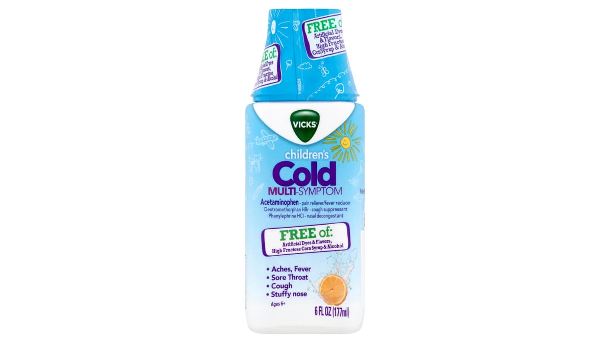 VICKS CHILD 6+YR NT CGH/CNG GRP LIQ 6OZ