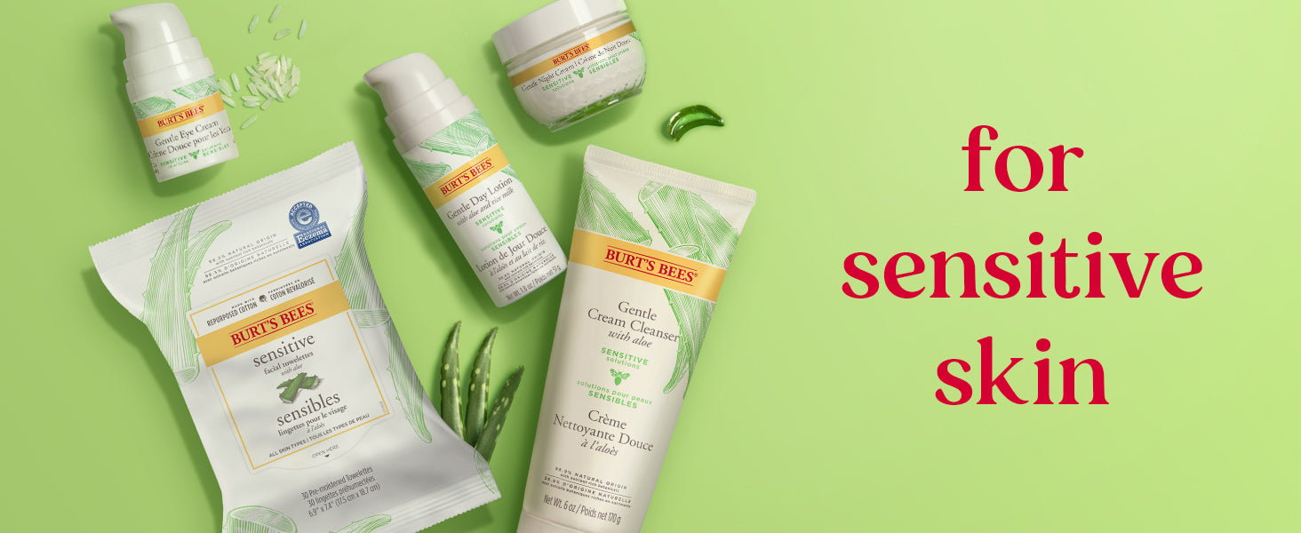 Burt's Bees Sensitive Solutions Gentle Face Scrub, 4 oz