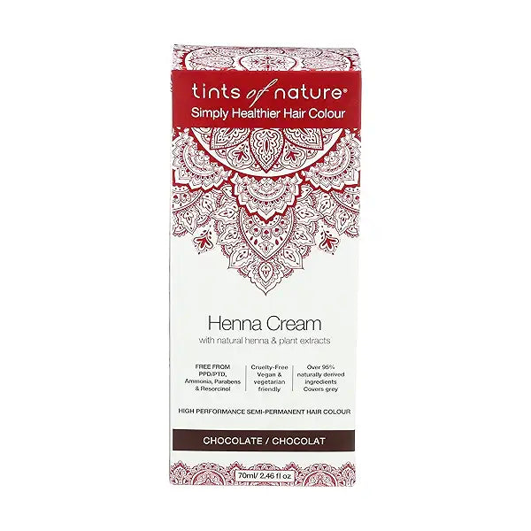 TINTS OF NATURE HENNA CREAM,CHOCOLATE