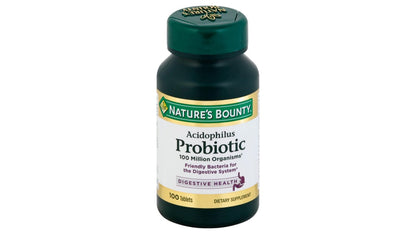 ACIDOPHILUS PROBIOTIC TAB 120CT NAT BNTY