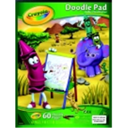 PRANG Doodle Paper Pad, 80 Sheets - White, 9" x 12"