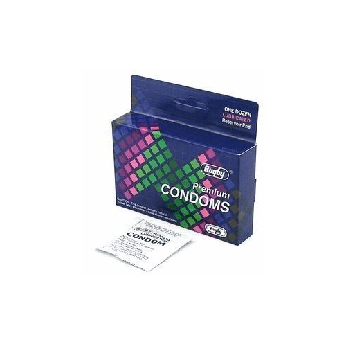 CONDOM PREMIUM 12CT RUGBY