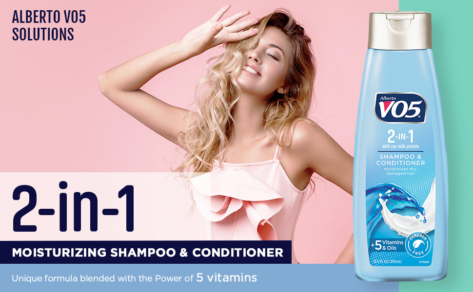 VO5 SHAMPOO 2IN1 MOISTURIZING 12.5OZ