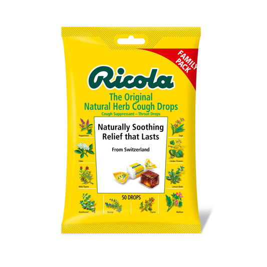 RICOLA BAG MAX THROAT CARE HYLM DRP 34CT
