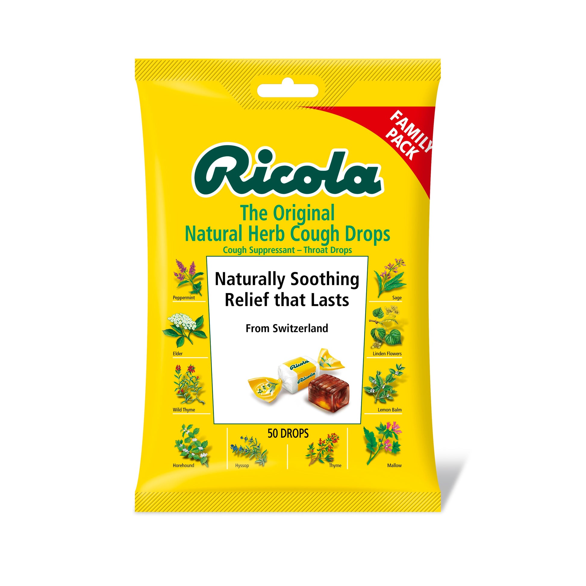 RICOLA BAG MAX THROAT CARE CHRY DRP 34CT