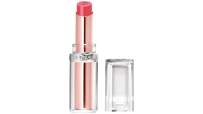 L'ORÉAL PARIS Glow Paradise Balm-in-Lipstick with Pomegranate Extract, 140 Peach Charm,  0.1 oz