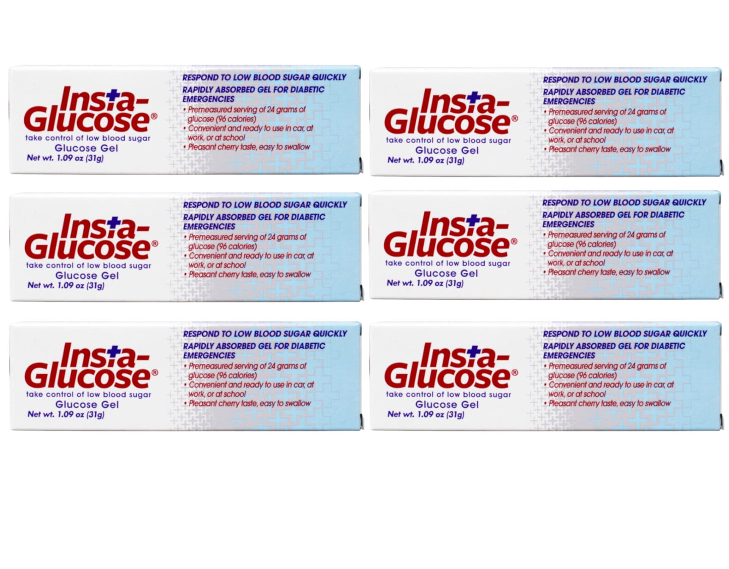INSTA-GLUCOSE GEL 3X1.09 OZ