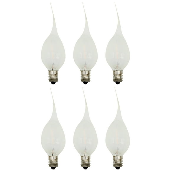 BULB NIGHT LIGHT CLR 7W 4PK