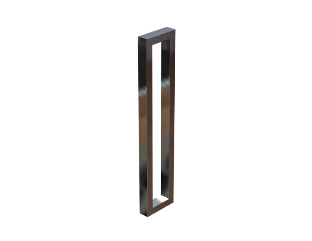 PUSH HANDLE 24" CHROME 10 CT DS