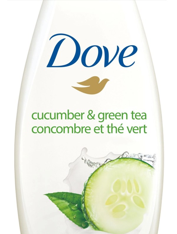 Dove Body Wash 3oz Refresh (12in) Cucumber + Green Tea