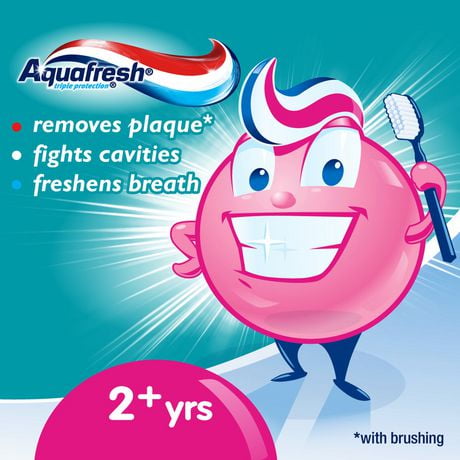 AQUAFRESH KIDS PASTE 2+ PUMP 4.6OZ