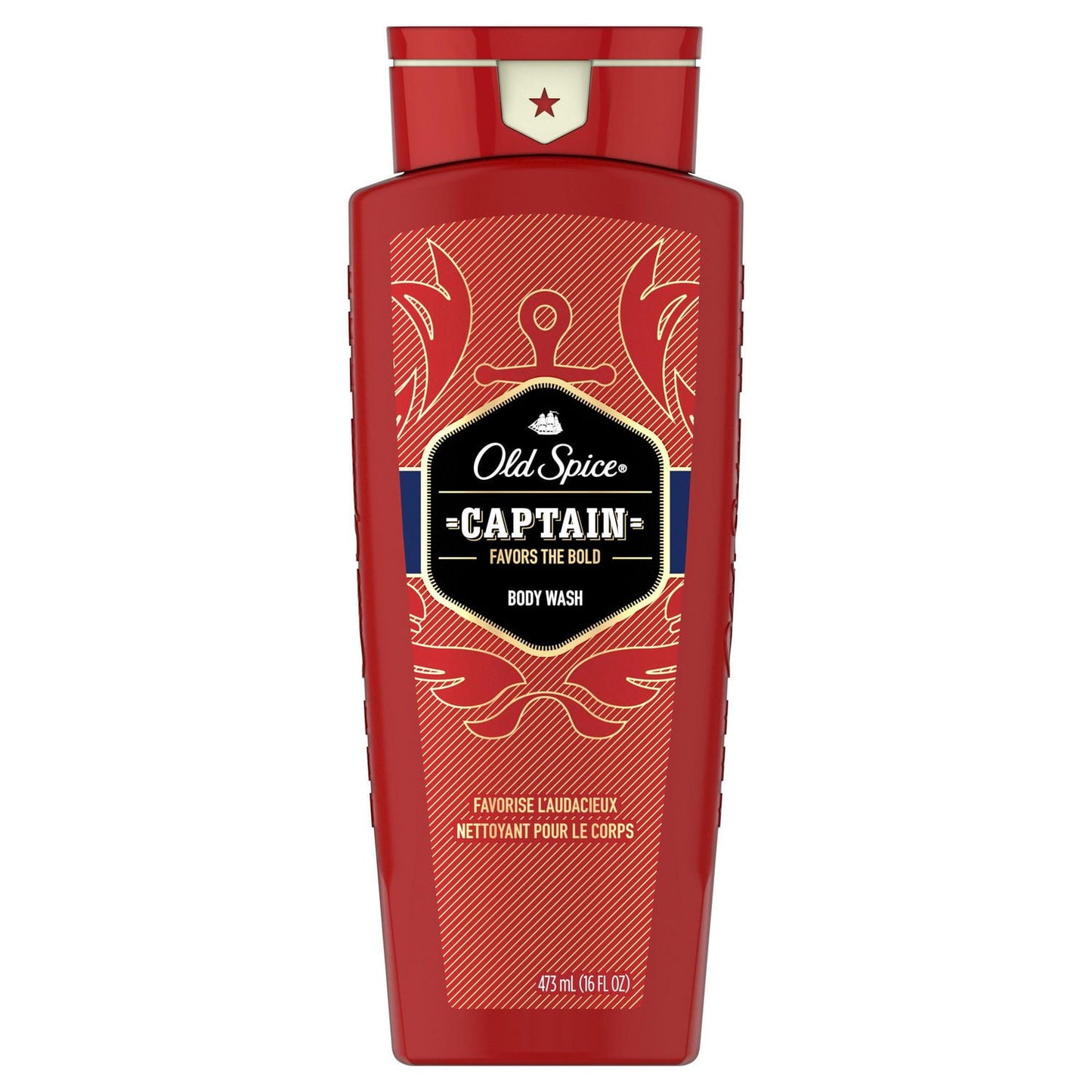 OLD SPICE CAPTAIN BODY WASH 24OZ
