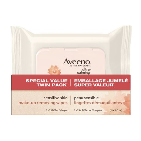 AVEENO MAKEUP REMOVNG WIPE50ct