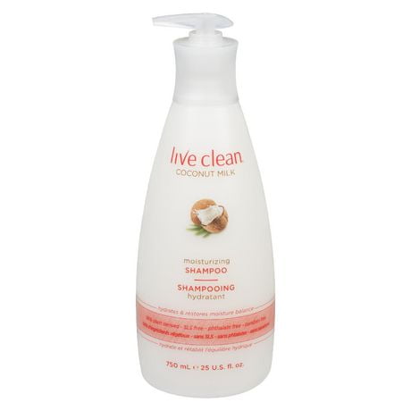 LIVE CLEAN COCO MILK B/WASH  17