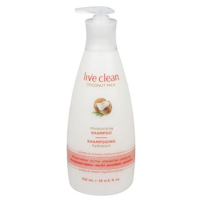 LIVE CLEAN COCO MILK B/WASH  17