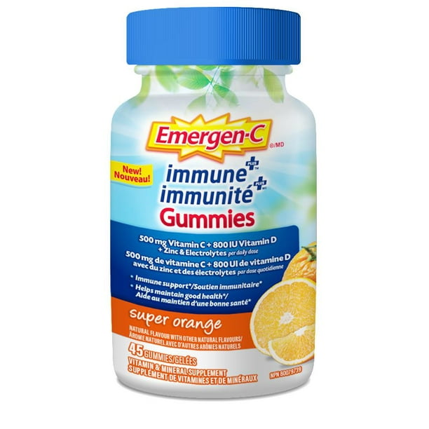 EMERGEN-C IMMUNE PL CW 45 RASP