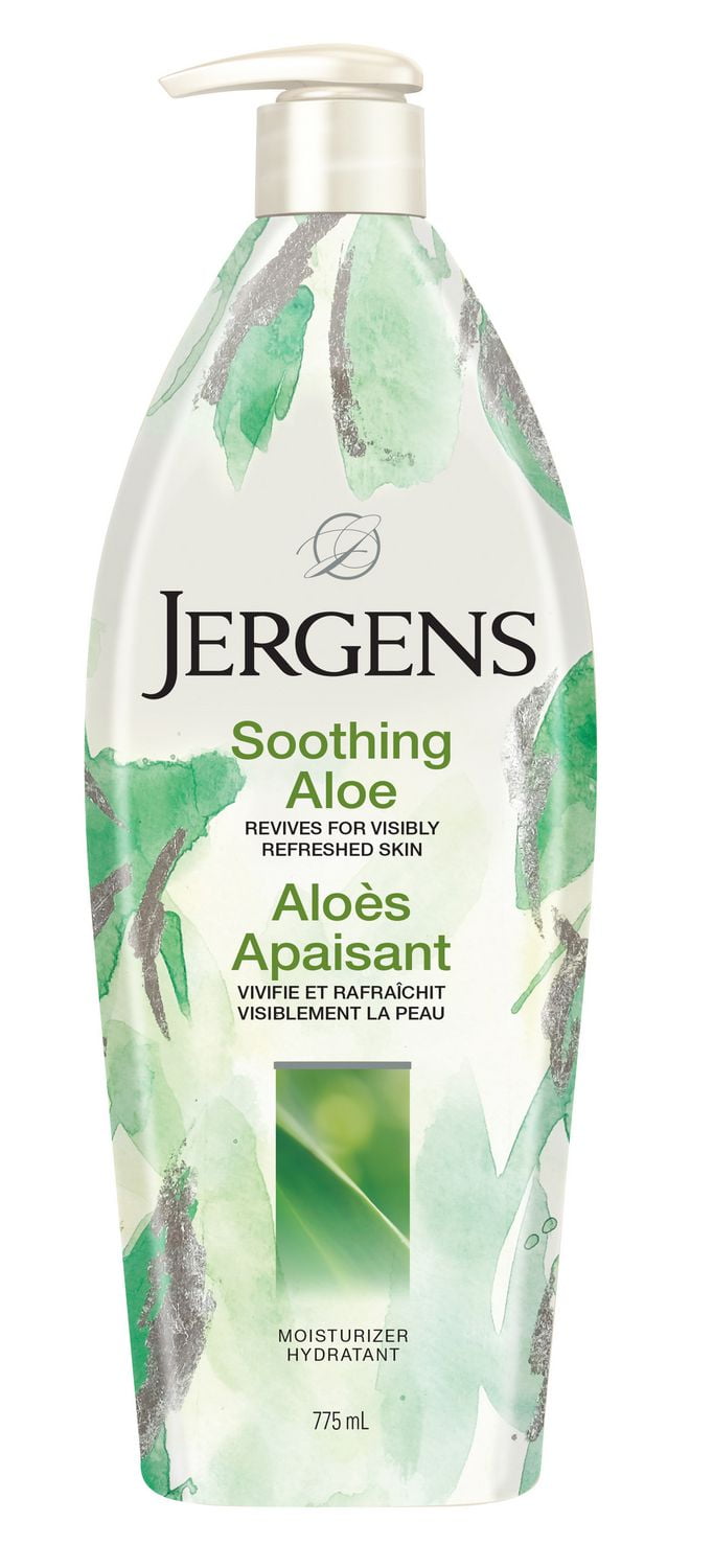 JERGENS SOOTHING ALOE LT 21OZ CUC