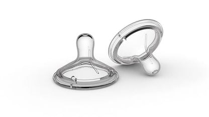 NIPPLES SILICONE SLOW FLOW 4PK