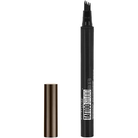 MAYBELLINE New York Tattoo Studio Brow Tint Pen Up To 24 Hr Wear, 360 Medium Brown, 0.34 oz