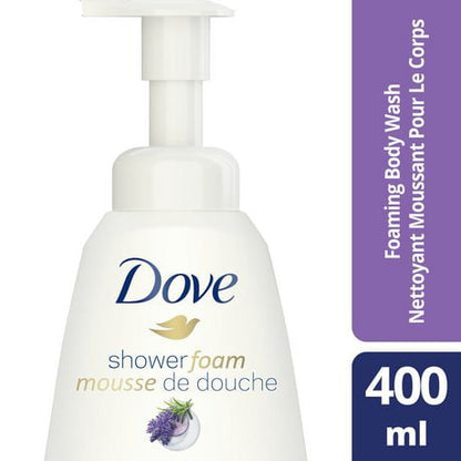DOVE BODY WASH REL LAVENDER 20Z