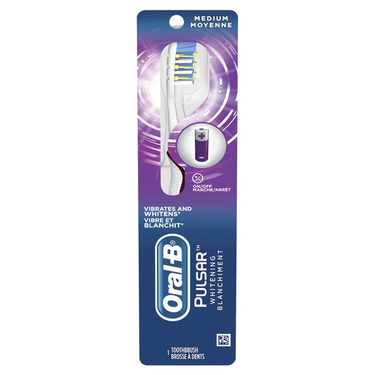 Oral-B Toothbrush Pulsar Medium Battery Powered