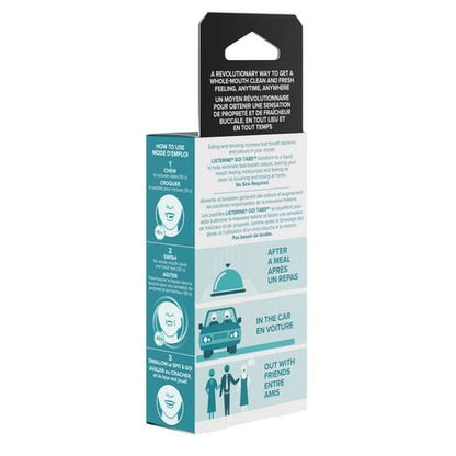 LISTERINE ON-THE-GO MINT LIQ 15X0.33OZ