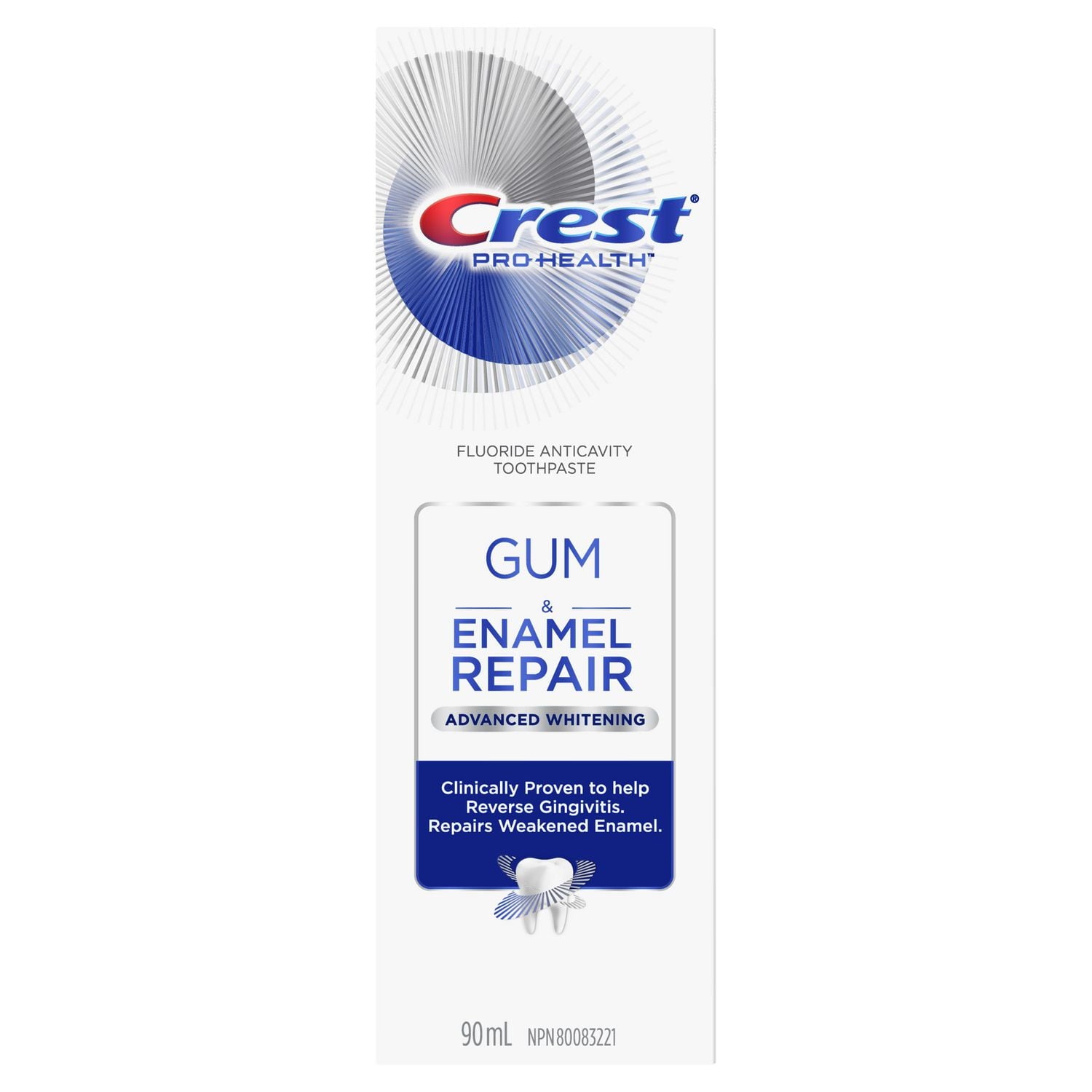 CREST GUM&ENAML REPAIR INT CLN T/P 4.1OZ