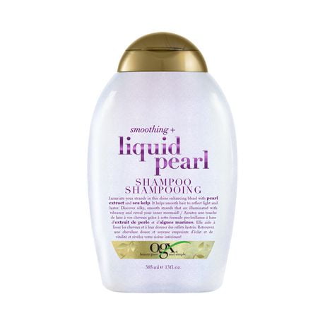 OGX SMTH/LIQ PEARL SHAMPOO 13OZ