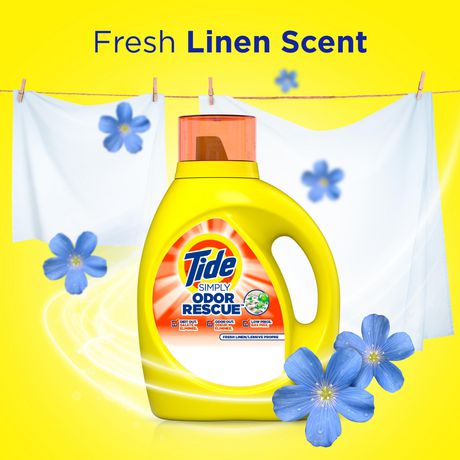 TIDE SIMPLY +ODOR RSC FRSH LIN LIQ 115OZ